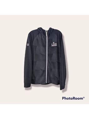 Bda Super Bowl LIII (2019- Patriots vs Rams) full zip hoodie Size S